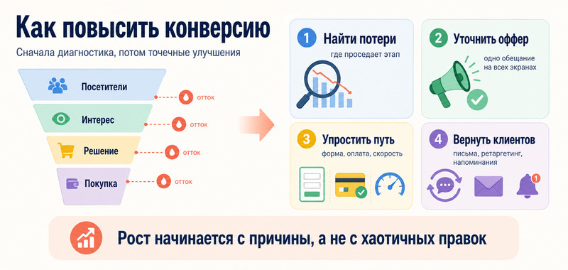 повышение конверсии